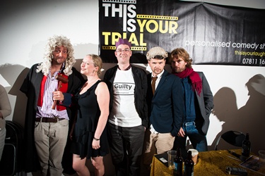 This is Your Trial - Brian Inkster - The Cast with Pianist